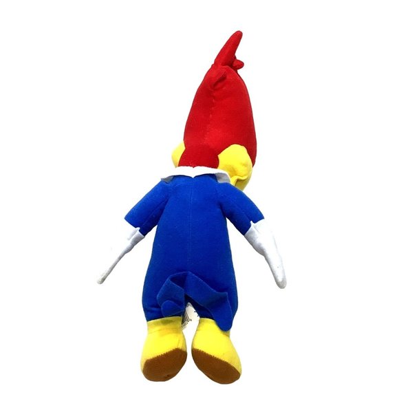 Vintage Woody Wood Pecker Stuffed Animal 15" Plush Kelly Toy Plastic Eyes - Picture 5 of 8